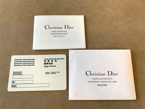 dior authenticity card 2022|Dior purse authenticity check.